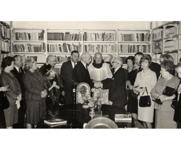 Inauguración de la biblioteca